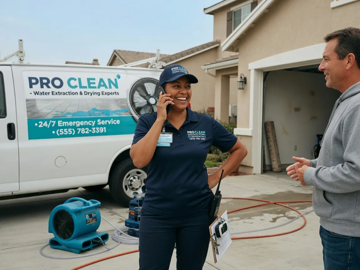 Water Extraction & Drying Mcfarland, CA FAQs